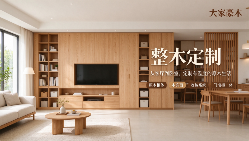 原木全屋定制品牌-大者豪木